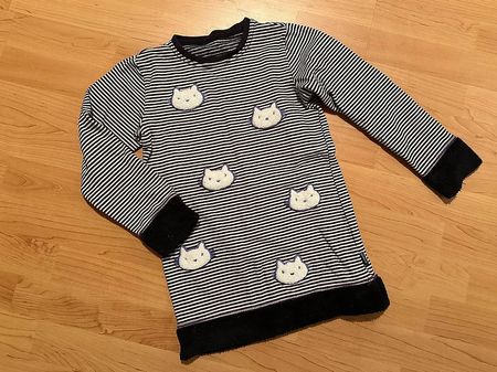 Jako-o Kuschelpullover mit Katzen 128/134