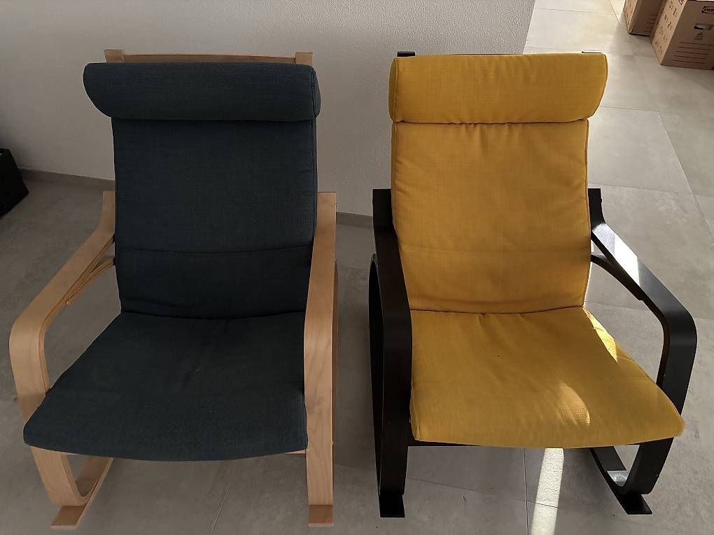 Poltrone: 2 fauteuils à bascule IKEA POÄNG  bon état – Usato da Neuchâtel venduto da Maumo 1