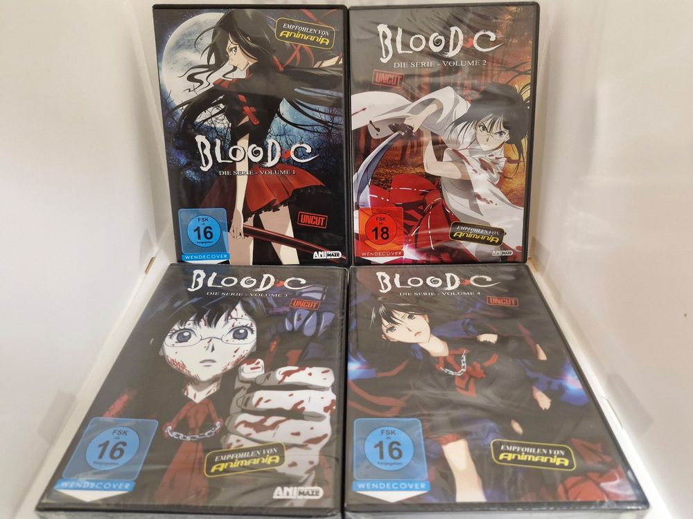 Blood-C (2011) Uncut, Komplette Serie, 4 DVDs (Gebraucht) in Thun für ...