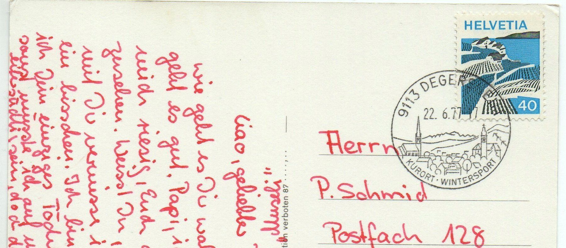 Cartes postales: DEGERSHEIM – D'occasion à Jona par philajona 1