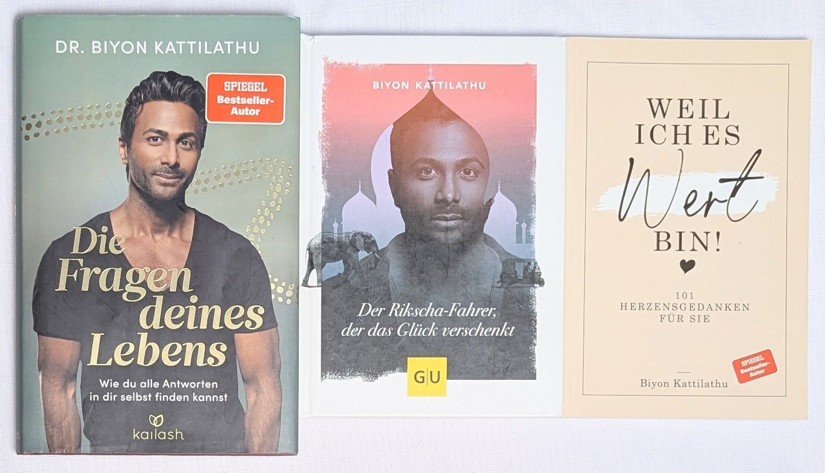 Libri: 3er Set Bücher von Biyon Kattilathu – Nuovo (secondo la descrizione) da Wängi venduto da ABIZONE-86