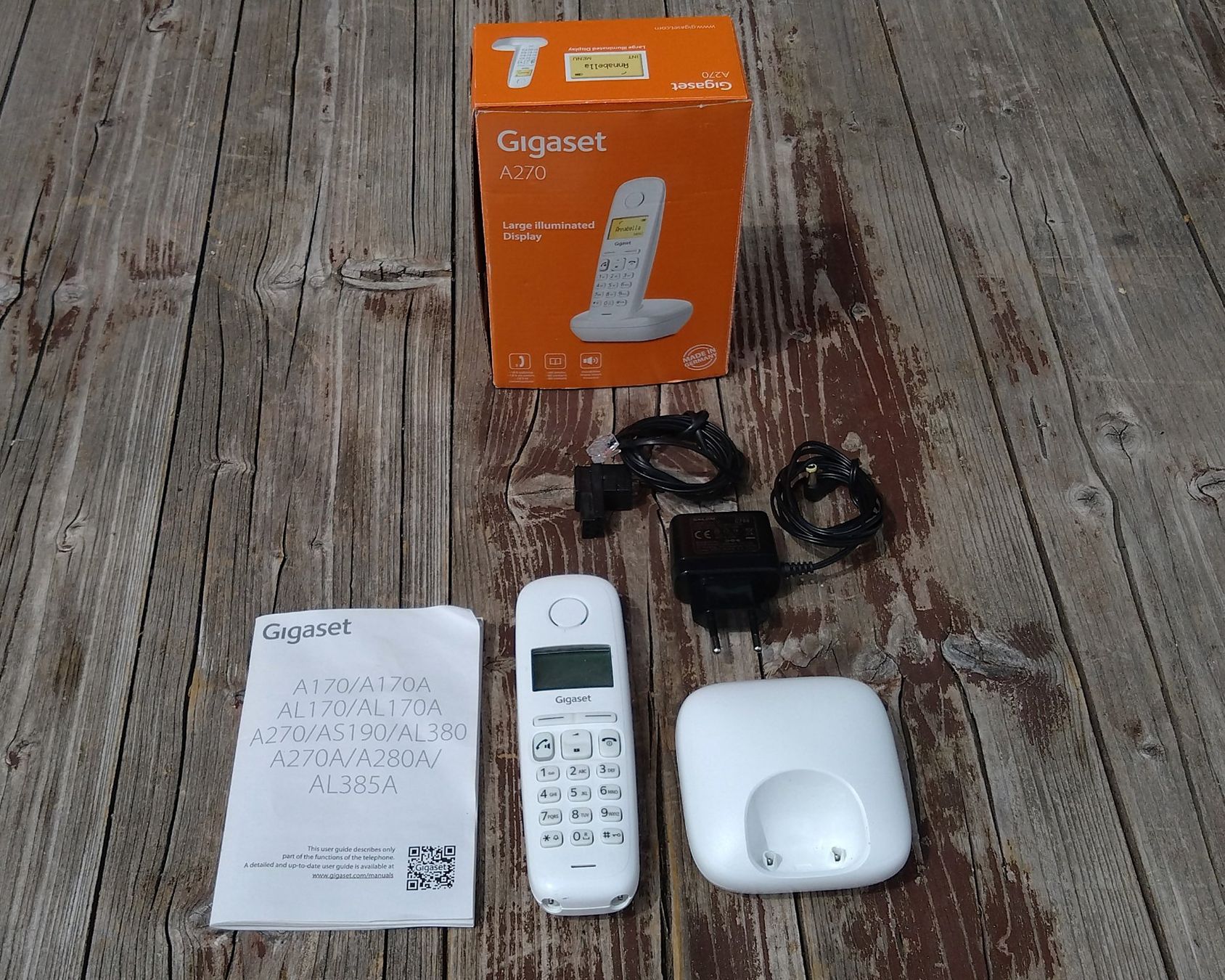 Gigaset Telefone: Festnetztelefon GIGASET A270 Weiss – Gebraucht aus Lyssach von YYZ10