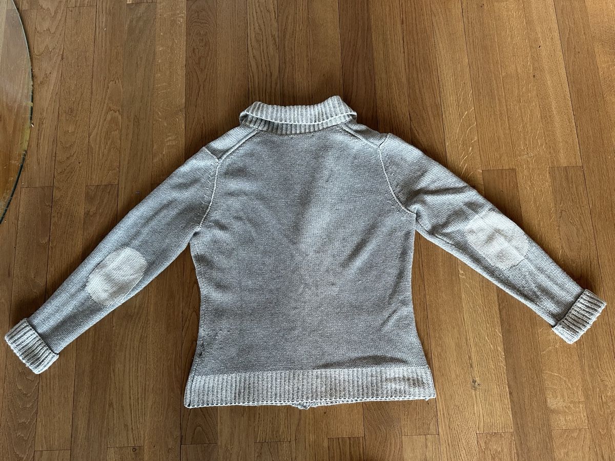 Jacken: Public Strickjacke, hellgrau- grau, sehr edel, Marke: Public – Gebraucht aus Bern von fluffy07 1