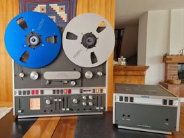 Revox Tonbandgerät A700 + Revox Verstärker A722