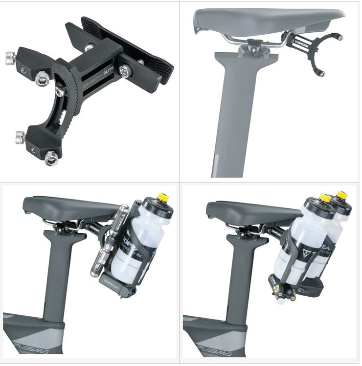 Staffa Sottosella Topeak Per Portaborraccia | Per Bici Da Strada E EBike | Alluminio, Taglia Unica - Foto 8