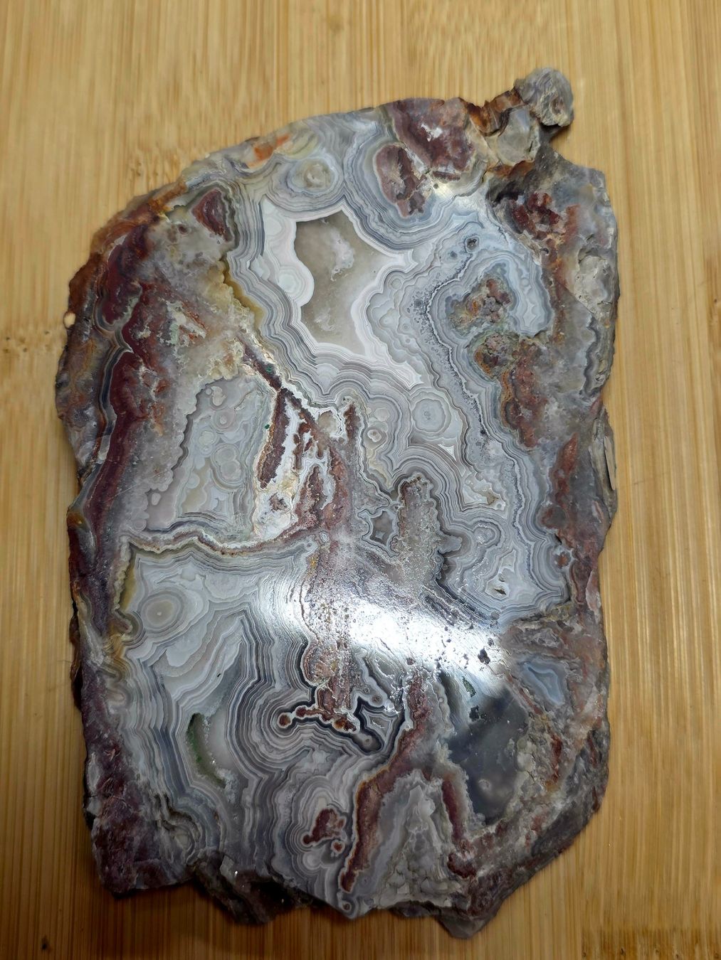 Mineralien & Heilsteine: Mexikanische Achat Scheibe 300g – Neu und originalverpackt aus Matzingen von Shay_Crystalz 1