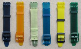 orig. SWATCH 6x Uhrenarmband bracelet cinturino new unused