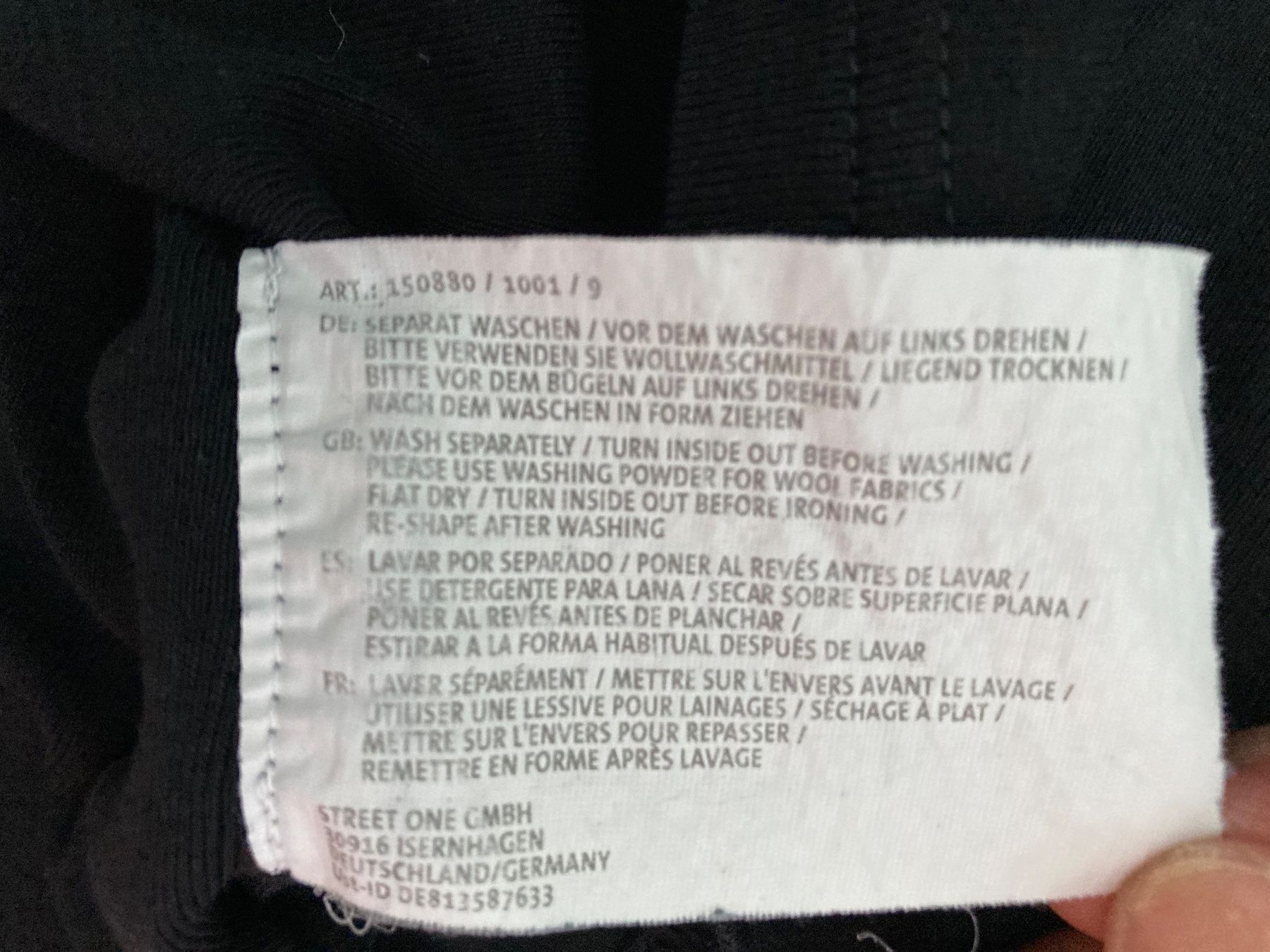 Jacken: Schwarze Street One Strickjacke, Grösse 36 – Neu (gemäss Beschreibung) aus rheineck von norwegianwood52 8