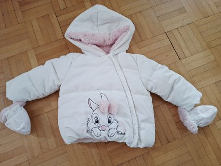 winterjacke 74 mit fäustlingen 