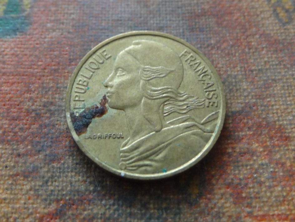 Alle Münzen: FRANCE  5 Centimes  1981 – Gebraucht aus Romanel-sur-Lausanne von Swift13 1