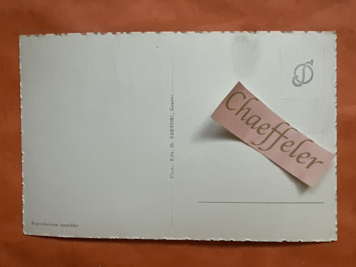 Ansichtskarten: 1985 Sion – Gebraucht aus Zürich von Chaeffeler 1