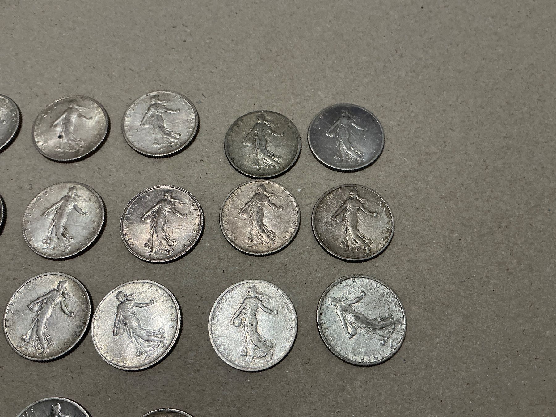 Tutti le monete: 21 x 1 Francs ab 1898 – Usato da Oberurnen venduto da Numi2000 4