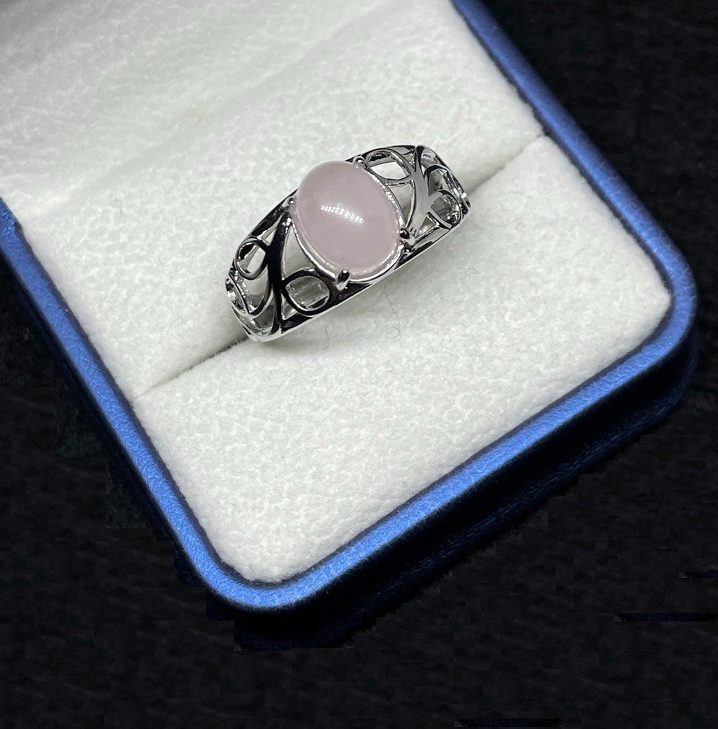 Anelli: Ring Sterlingsilber Rosenquarz, Gr. 61 – Nuovo (secondo la descrizione) da Thun venduto da Creative-Art-Tess 1