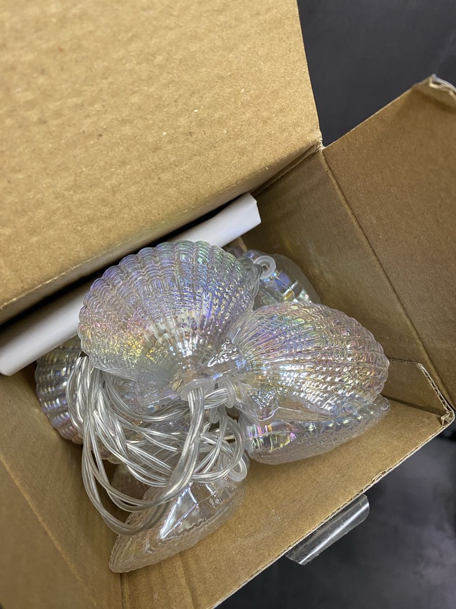 Ghirlande e barre luminose: LED-Lichterkette Muscheln – Nuovo (secondo la descrizione) da Wetzikon ZH venduto da rit_ramtr