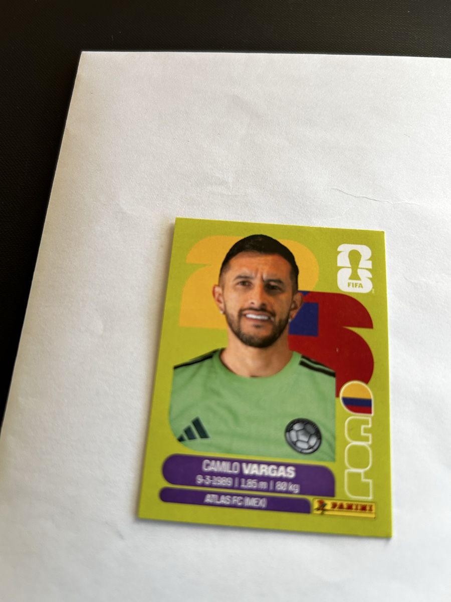 Panini Carte collezionabili: Panini WM 2026 COL Camilo Vargas – Nuovo e nell'imballaggio originale da Kestenholz venduto da xara03