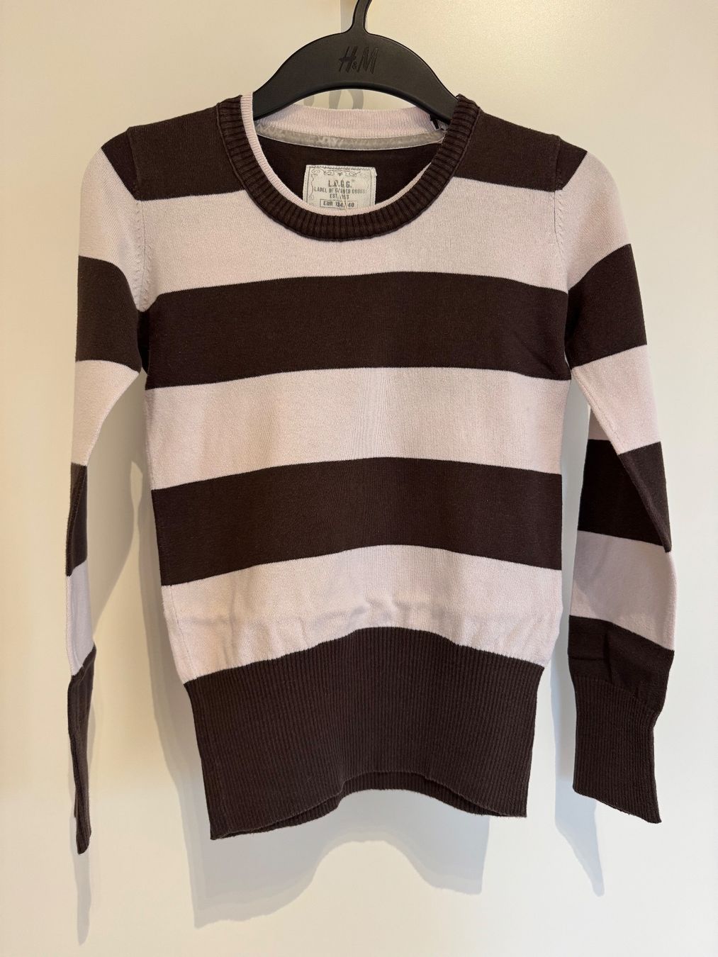 H&M Maglioni & Felpe: Pull à rayures en coton - H&M – Usato da Denens venduto da sar_5wlm 1