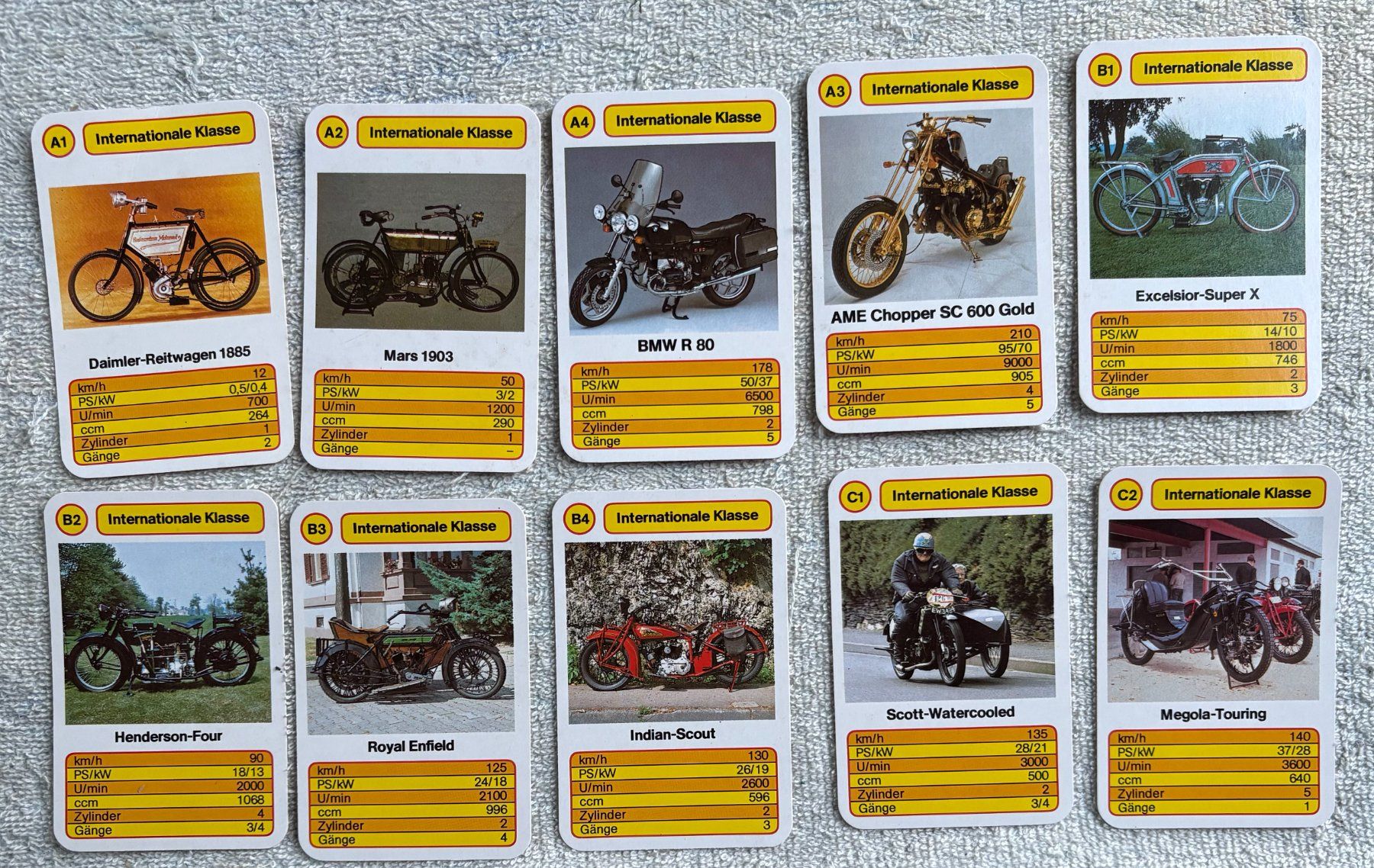 Spiele: QUARTETT INTERNATIONALE KLASSE – Gebraucht aus Ostermundigen von Heavenmaus75 2
