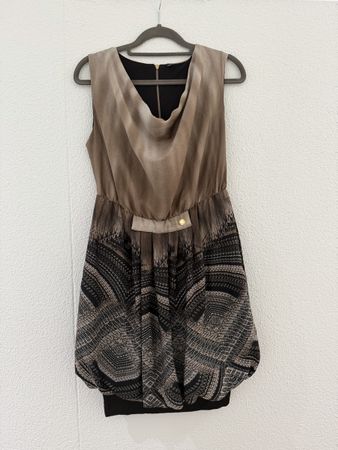 Leidiro Damen Kleid Gr. 38 (IT 42) – Made in Italy