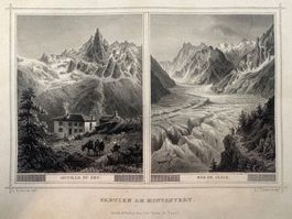Aiguille du Dru / Mer de Glace / Rohbock