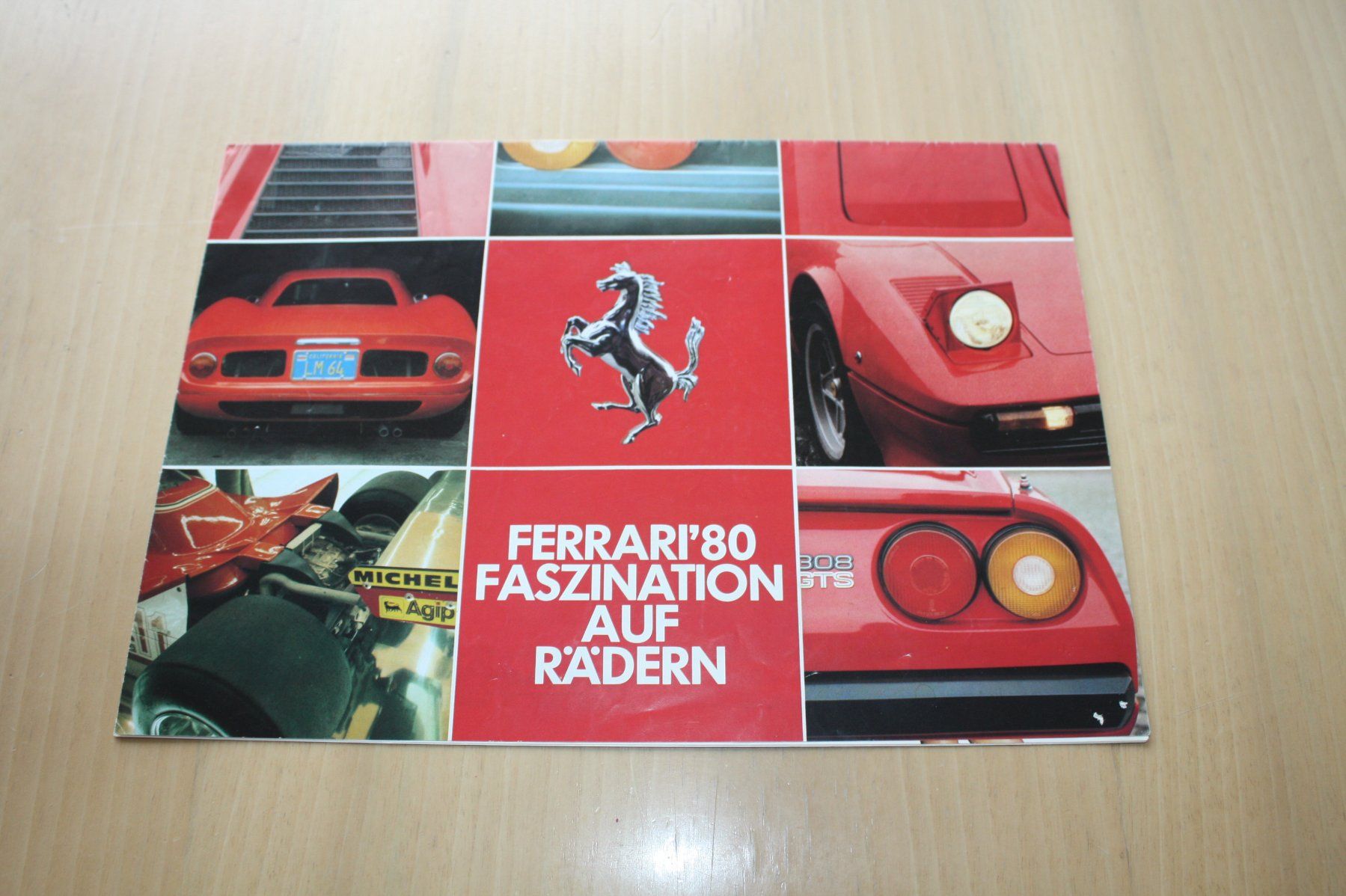 Ferrari Dokumente: Ferrari Auto Becker Prospekt 1980 – Gebraucht aus Wikon von erwin400 3