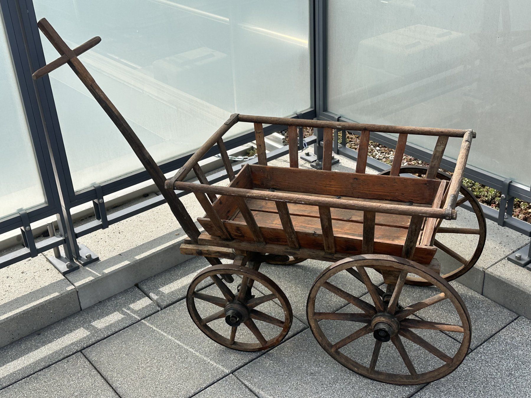 Carrelli di trasporto: Antiker Leiterwagen mit Geschichte – Usato da Basel venduto da urst2005
