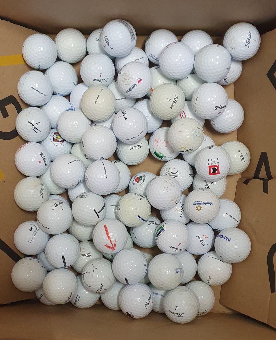 Titleist Bälle: Titleist 90 Golfbälle mix gebraucht – Gebraucht aus Allschwil von Gorgeli 1