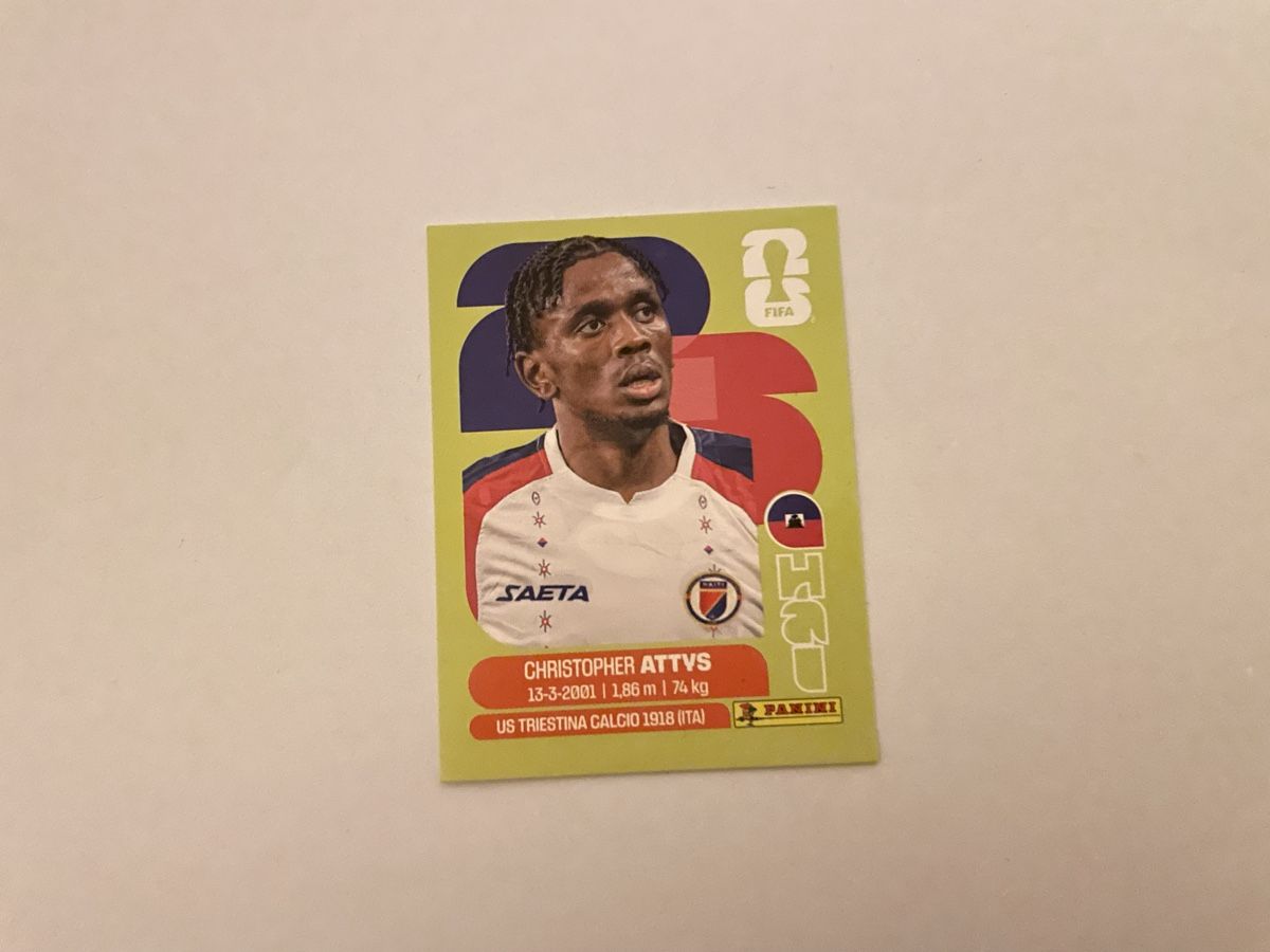 Panini Cartes à collectionner: FIFA WM 2026 Christopher Attvs HAI 14 – Neuf (Voir description) à Winterthur par Cobraforce