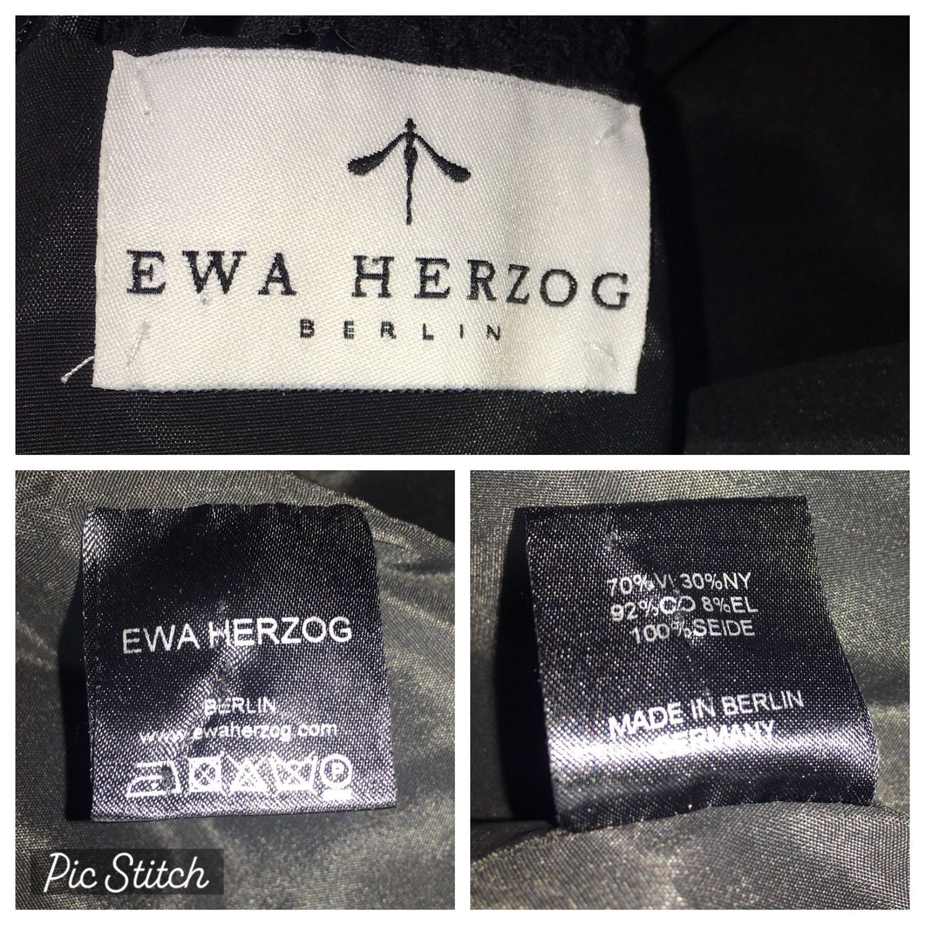 Kleider: EWA HERZOG KLEID MIT SPITZE GR. 36 – Neu (gemäss Beschreibung) aus Unteraegeri von MH203 7