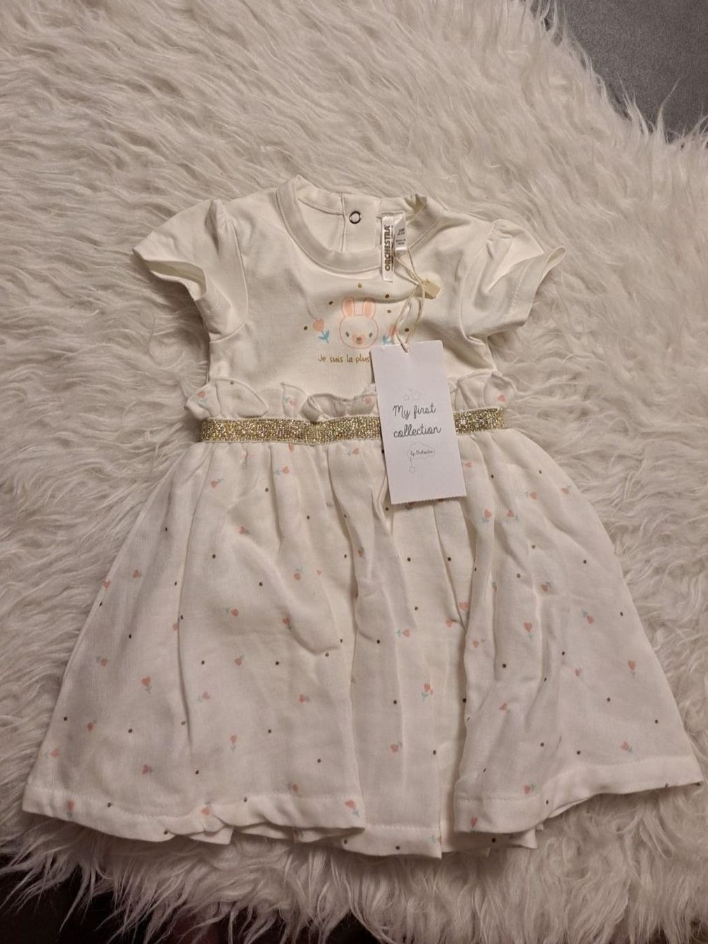 Kleider & Röcke: Süsses Babykleid, Grösse 3Mt., NEU – Neu und originalverpackt aus La Neuveville von Vestiaire_2011