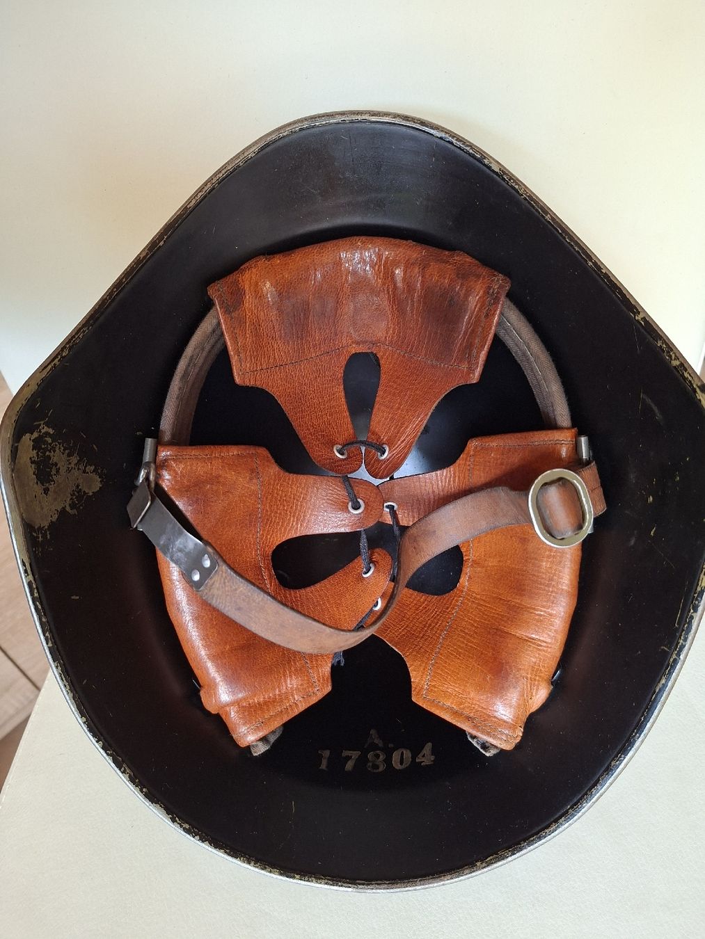 Schweizer Armee Uniformi & Effetti personali: Antiker Schweizer Armee Militär Stahlhelm – Usato da Schwanden Sigrisw venduto da cadieux71 2