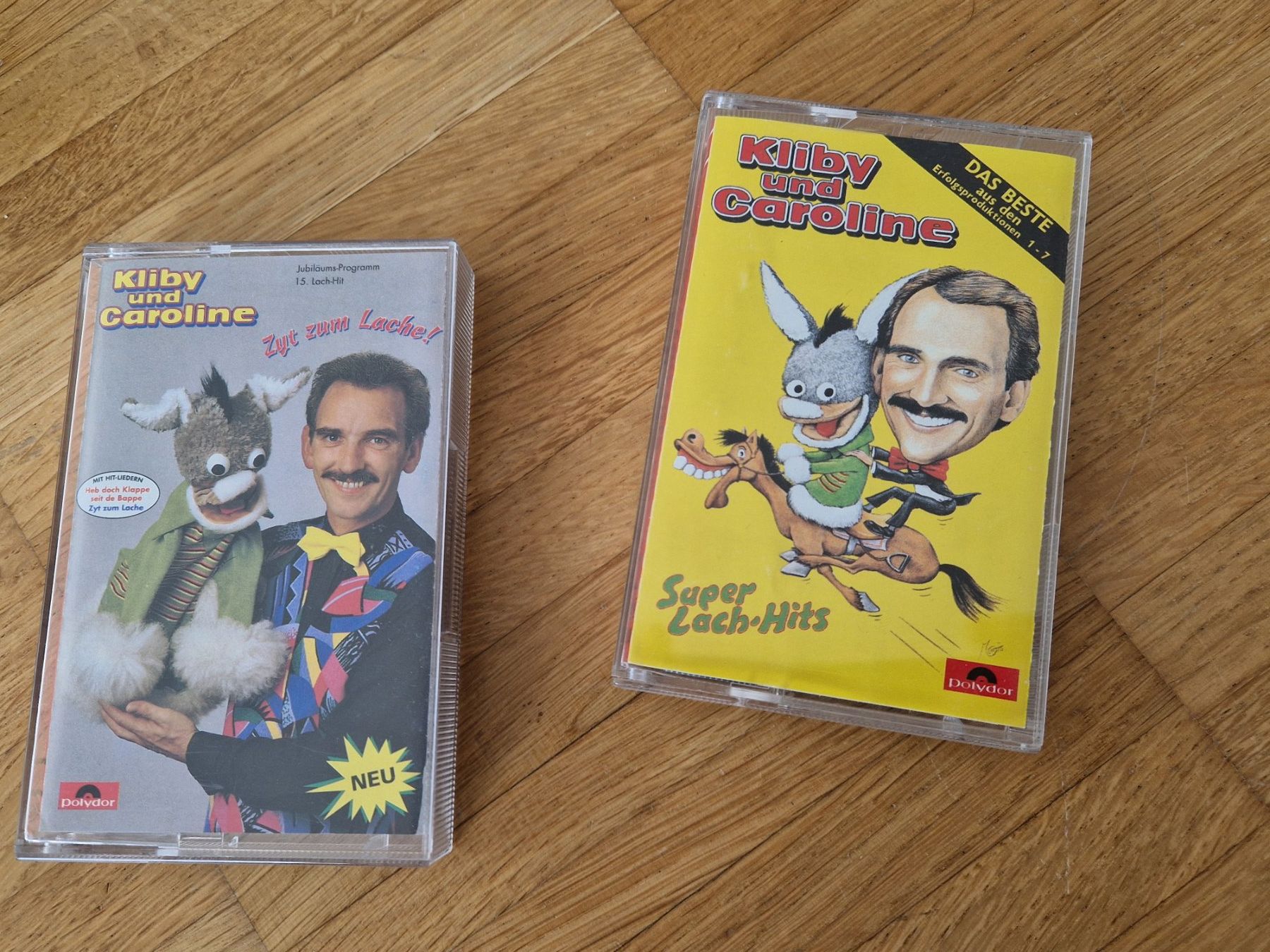 Musicassette: 2x Klibi und Caroline Kassetten – Usato da Zug venduto da oceans12