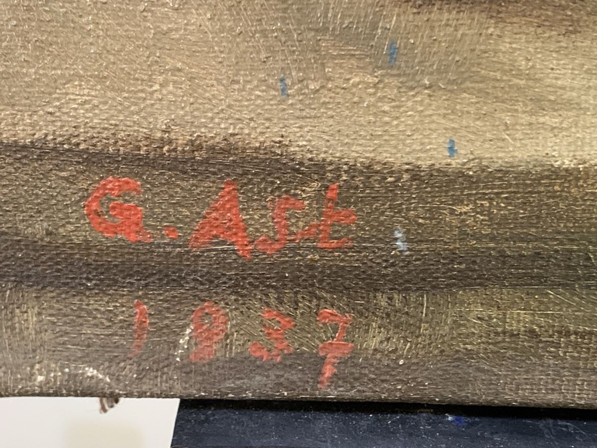 Gemälde: G. AST 1937 – Gebraucht aus Wolfhalden von SecondAntique 2