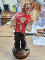 Antike Clown Figur "Sanguigiliano Arte" Sammlerstück  (DR)