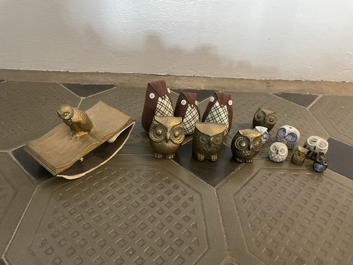 Statuette: Lot de figurines chouettes- hiboux – Usato da Fribourg venduto da Mymikrakra01