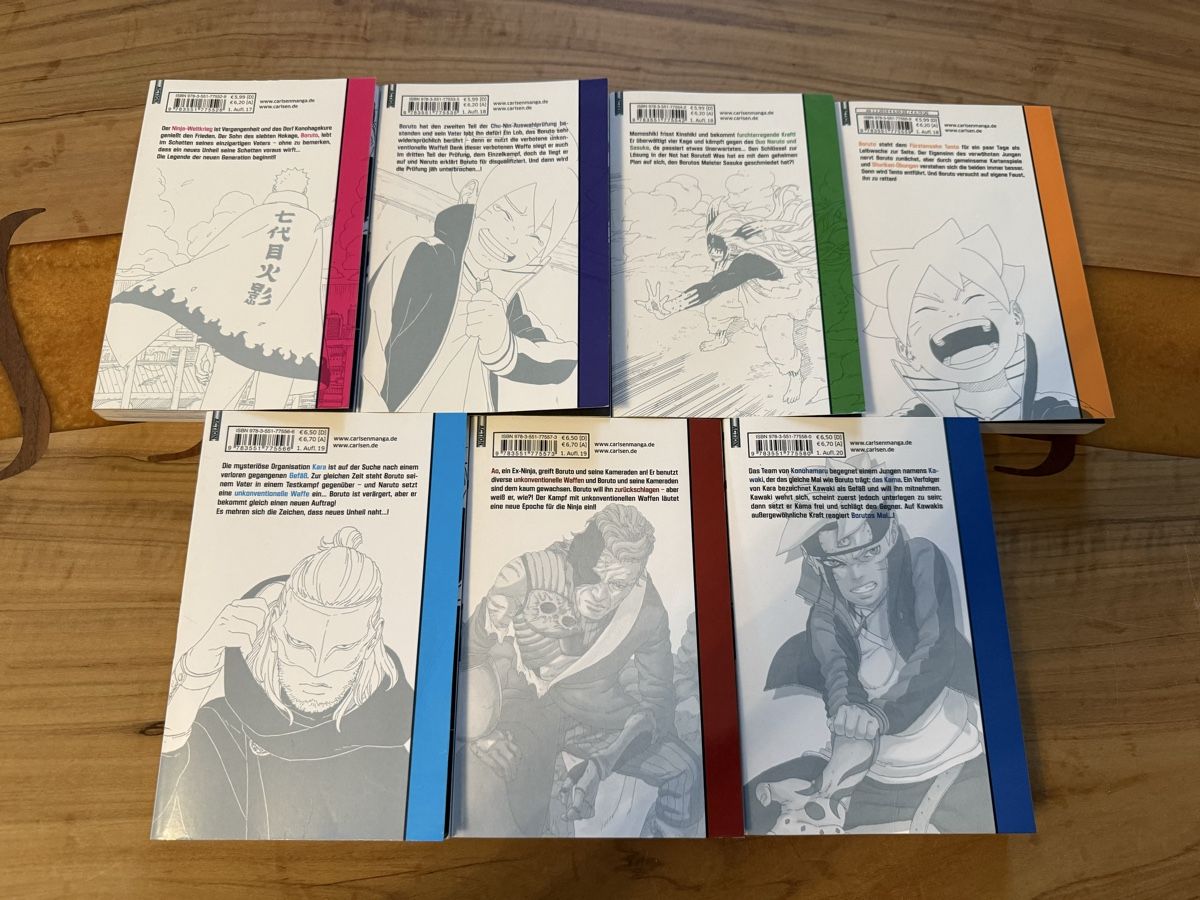 Fumetti: Boruto 1-7 deutsch – Usato da Schaffhausen venduto da Annafeil 1