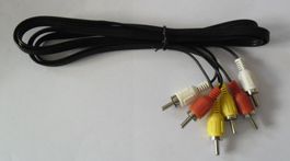 Câble Cinch (RCA) stéréo et vidéo 1.5 mètre (d)