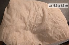 Gartenvlies beige ca. 5.6 x 1.3 m gebraucht