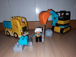 Lego Duplo Lastwagen und Bagger 10931