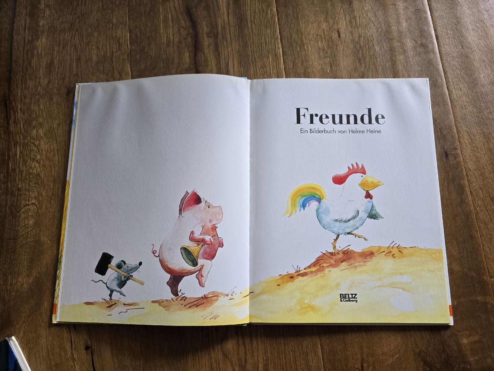 Libri: Kinderbuch "Freunde" von Helme Heine  – Usato da Wittenbach venduto da Tigerlili 2