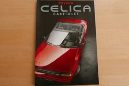 Toyota Celica Cabriolet Prospekt,  Rarität!