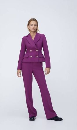     Zara Zweiteiler mit Blazer und Hose