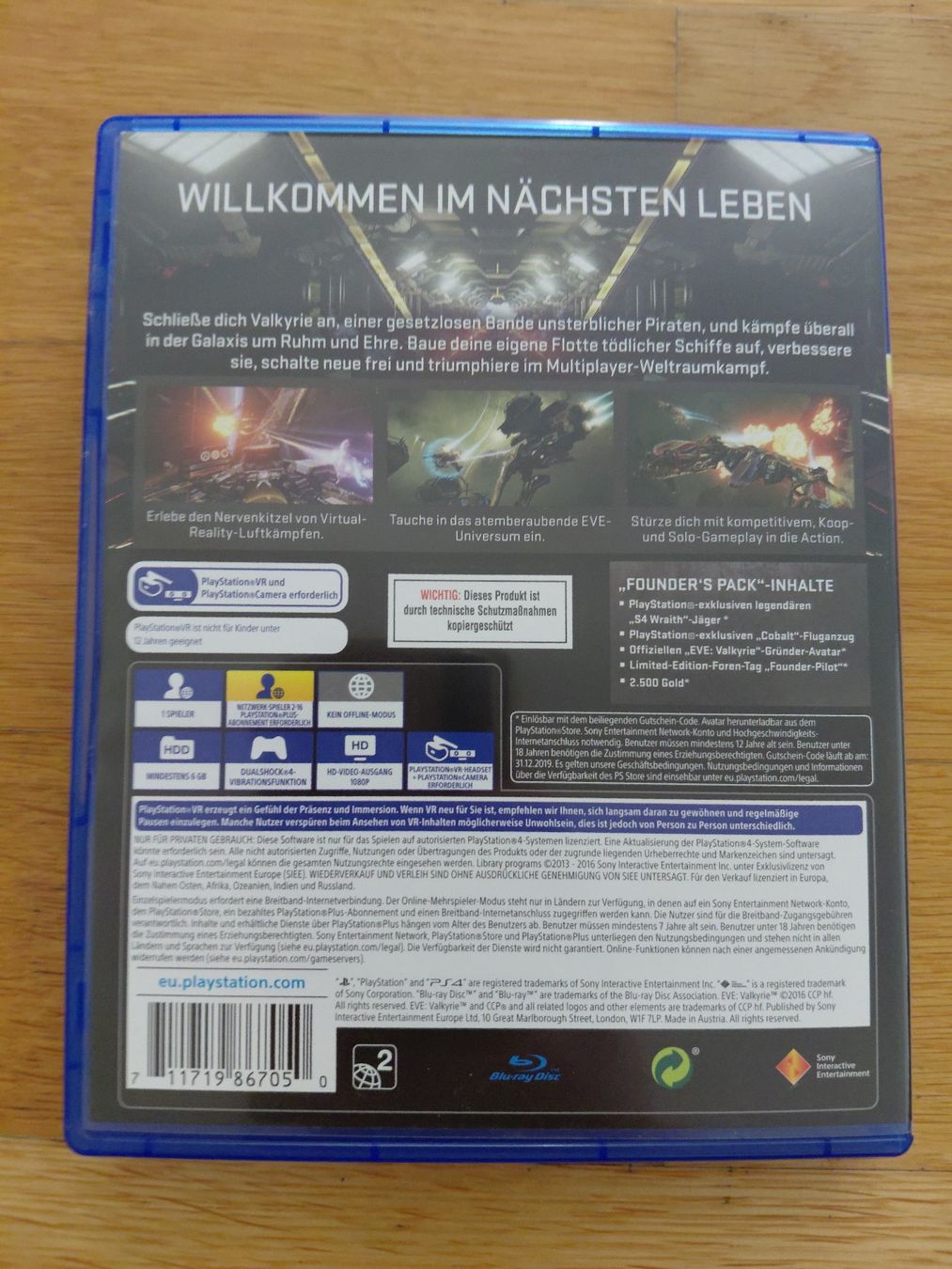 Sony Giochi: VR EVE Valkyrie PS4 – Usato da Oberwil BL venduto da kah_s55q 3