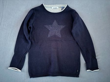 Hübscher Pulli mit Stern von okaïdi, Gr. 6 J. / 114 cm