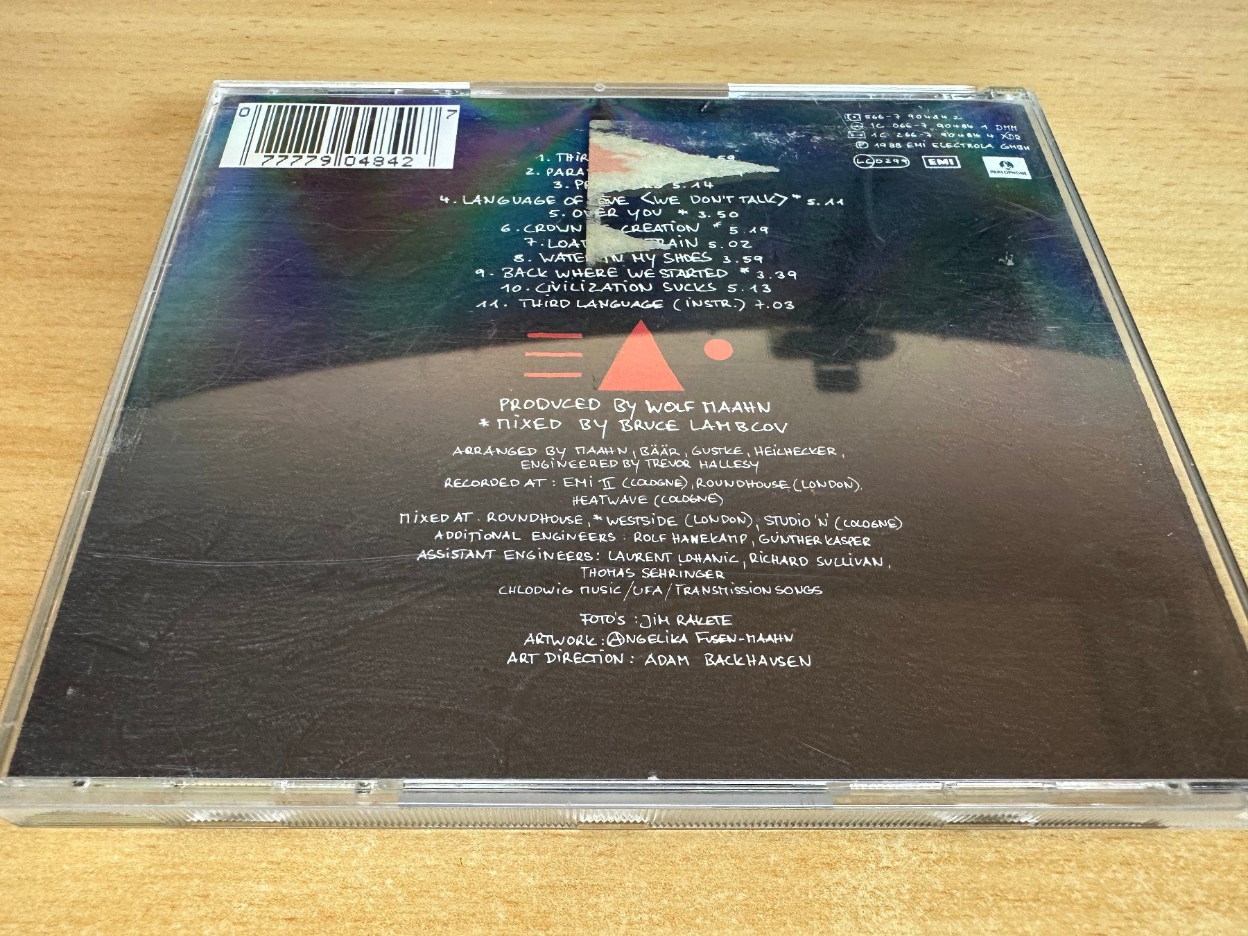 CD: Wolf Maahn – Third Language – Usato da Rikon im Tösstal venduto da Alpenmutz 1