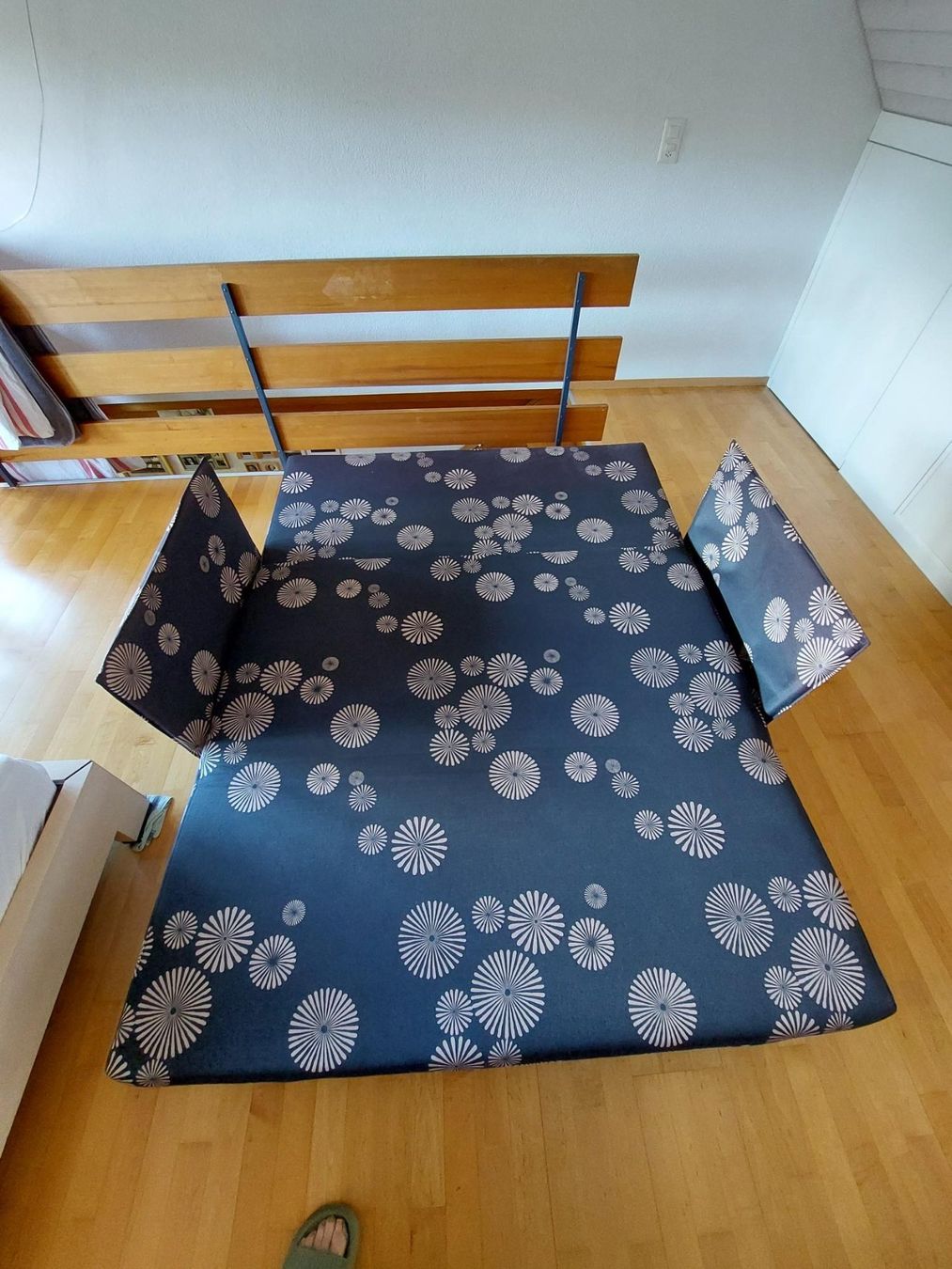 Divani: Bettsofa grau, gemustert – Usato da Uster venduto da Planerin 4