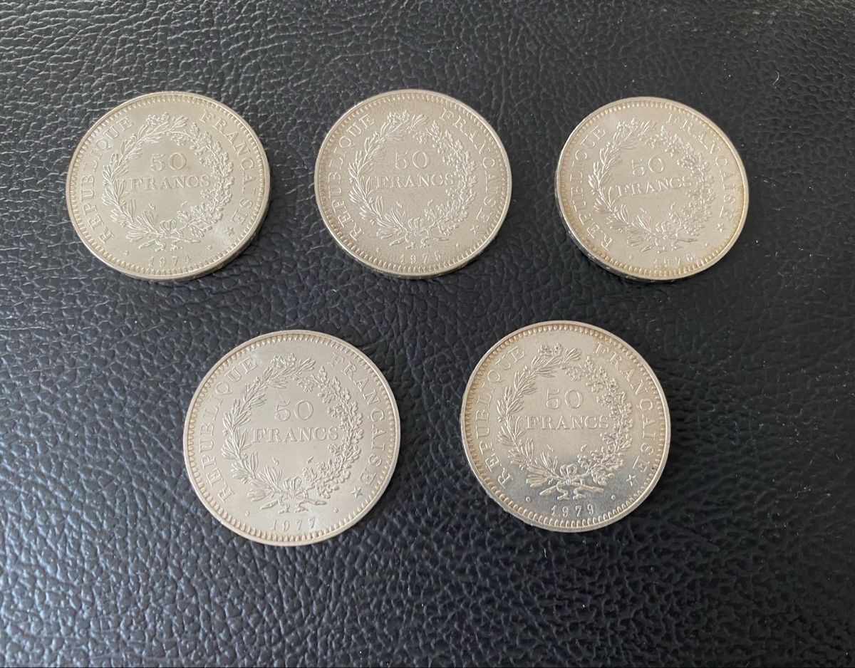 Toutes les monnaies: 50 francs Hercules:argent – Neuf (Voir description) à Genève par Mar7319