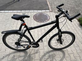 Mountainbike schwarz