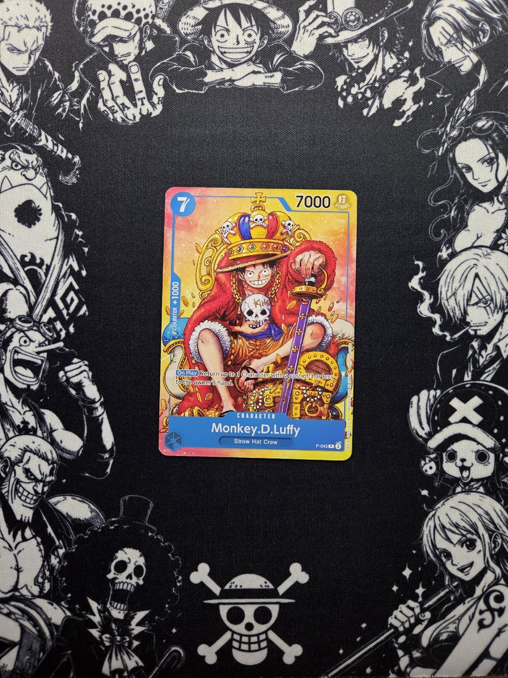 Bandai Sammelbilder & Trading cards: One Piece TCG Monkey D. Luffy P-043 Convention Promo  – Gebraucht aus Ipsach von Schlatterp