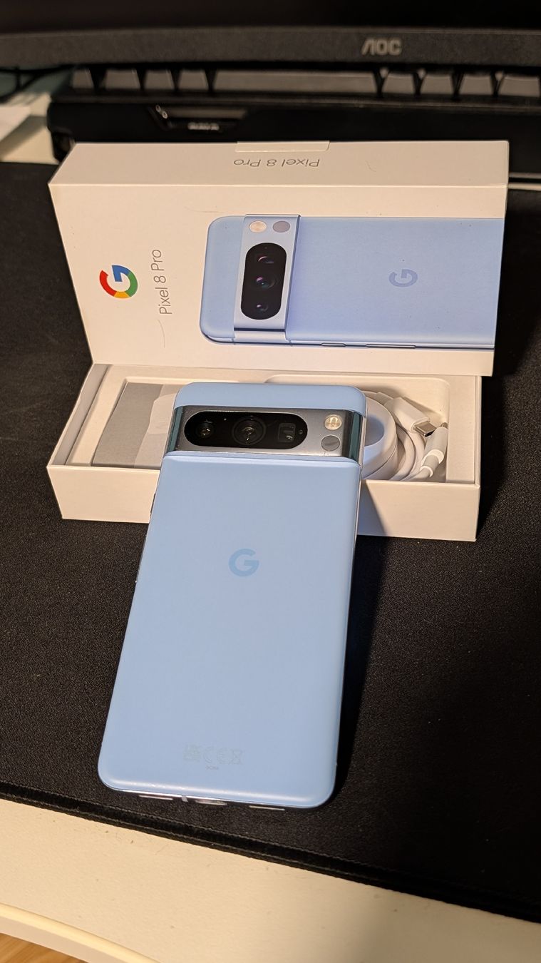 Google Telefoni cellulari / Smartphones: Google Pixel 8 Pro 256 GB blau gebraucht – Usato da Beringen venduto da Nuke1 1