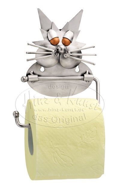WC: Katzen Klopapierhalter – Nuovo e nell'imballaggio originale da Thunstetten venduto da eisbaer300